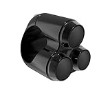 Triple Button Microswitch for One Inch Handlebar - Black