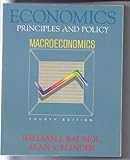 Macroeconomics: Principles and Policy