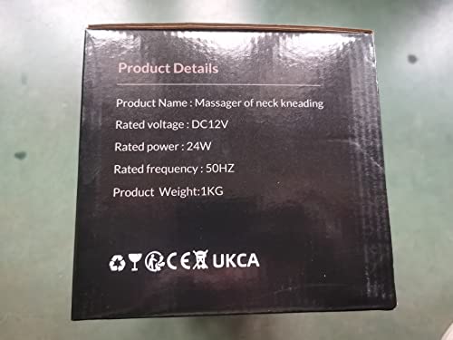 LAOBEN Neck Massager, Electric Back Shoulder Massager with Heat, Deep Tissue Kneading Shiatsu Massage, Relieve Muscle Pain, Use in Office Home and Car, Comfortable Gift for Men, Women.
