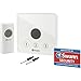 Swann Swann Home Doorbell Kit Alert Doorbell Ring Detector, White (SWADS-DOORBK-GL)