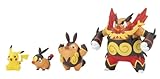 Pokemon Evolution Series Pro Model Tepig - Chaoboo - Enbuoh - Pikachu [JAPAN]
