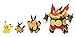 Pokemon Evolution Series Pro Model Tepig - Chaoboo - Enbuoh - Pikachu [JAPAN]