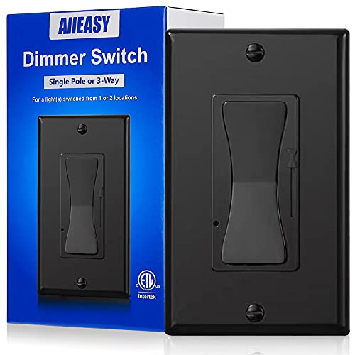 010V Dimmer Switch, Low Voltage SinglePole/3 Way Dimmer Switch for