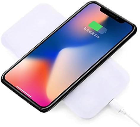 Bekia New Qi Wireless Charger Rapid Charging Pad For IPhone 8/8 Plus/X For Samsung (White)