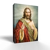Canvas Wall Art - God Portrait- Poster Giclee Wall Decorations for Living Room High Definition Printed - 12x18 inches
