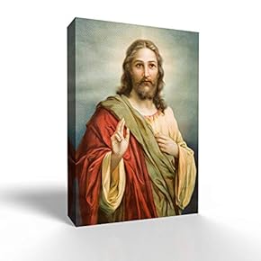 Canvas Wall Art - God Portrait- Poster Giclee Wall Decorations for Living Room High Definition Printed - 12x18 inches