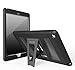 MoKo for iPad 10th Generation Case 2022 10.9 inch with Pencil Holder, Heavy Duty Shockproof Dual Layer Full Body Protective Cover,Built-in Screen Protector and Kickstand for iPad 10th Gen.,Matte Black