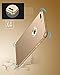 iPhone 7 Plus/iPhone 8 Plus Case 3 in 1 Anti-Scratch Anti-Fingerprint Shockproof Electroplate Frame Strong Magnetic Adsorption with Non Slip Coated Chengming Case(5.5 inch)(Rose Gold)