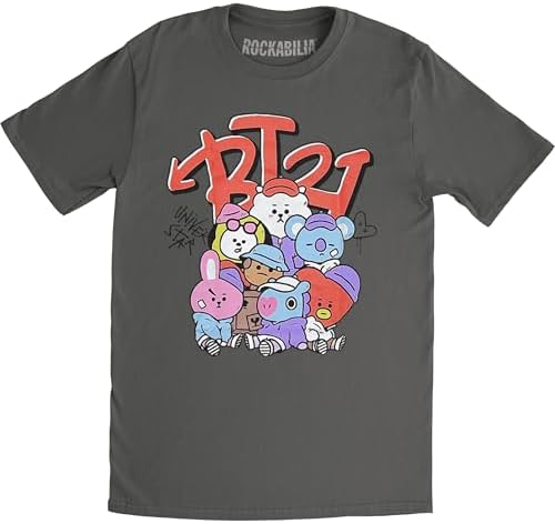 Amazon.com: BT21 BTS Kpop Unisex Cotton Crew Neck Short Sleeves