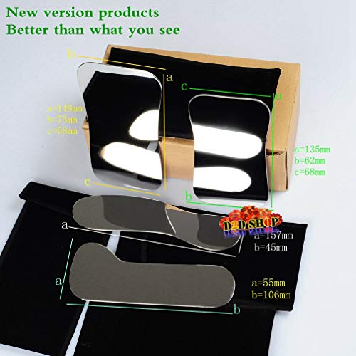 Christzo 4 x Dental Intraoral Clinic Stainless Steel Photography Mirror & 10PCS Mouth Opener - Thumbnail 2