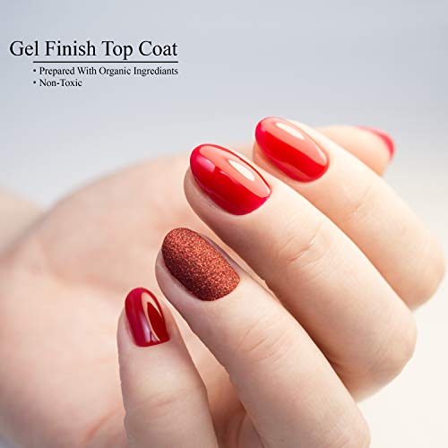 Karma Organic Nail Polish High Gloss Matte Top Coat Lacquer Fast Dry Nontoxic Cruelty-Free
