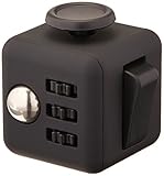 Ratoop Fidget Cube Relieves Stress and Anxiety Attention Toy for Work/Class/Home, Black