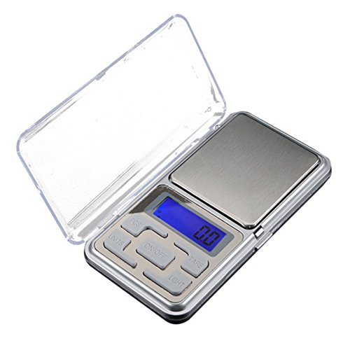 Pocket Scale,Charminer 500g x 0.1g Portable Digital Electronic Jewelry Gram Weight Scale Balance