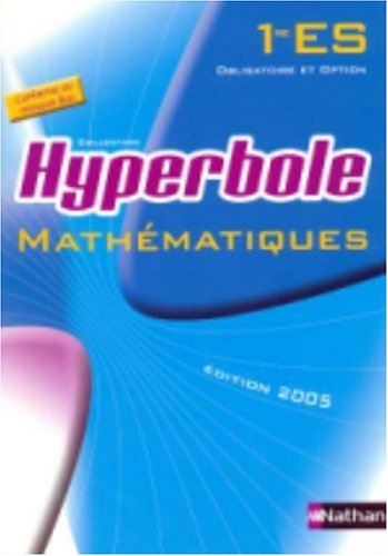 Mathématiques, 1re ES