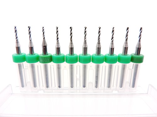 1.1mm to 2.2mm Versatile Tungsten Micro Drill Bits Japanese for CNC PCB Installation, Toy Making, Model Cars Trucks Planes Boats, Arts & Crafts, Woodworking more. (1.4mm)