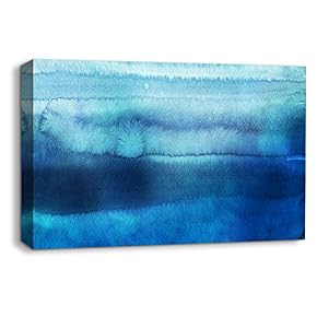 Canvas Wall Art Abstract Ink Feature...