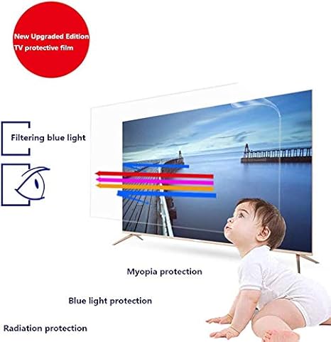 Amazon Co Jp Dppan 39 インチ 液晶テレビ画面保護パネル 損傷保護パネル グレアフィルターフィルム 紫外線と青色光の遮断 Lcd Led Oled Qled 4k Hdtvディスプレイ用 39 Inch 856x478mm ホーム キッチン