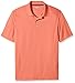 Amazon Essentials Men's Regular-Fit Quick-Dry Golf Polo Shirt, Coral, Large
