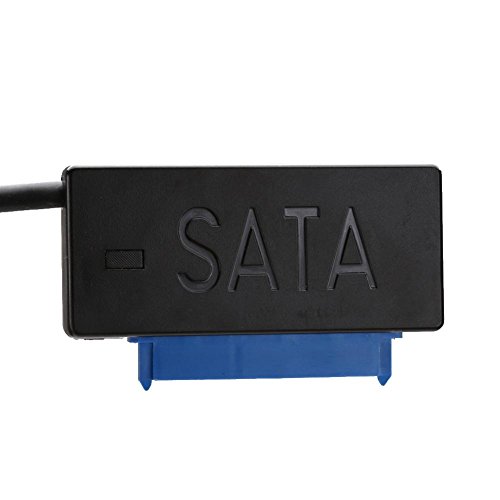 Vanpower USB 3.0 to 2.5in SATA Hard Disk Drive HDD SSD Adapter Converter Cable Black Length 25CM