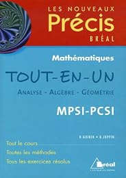 Tout-en-un, MPSI-PCSI