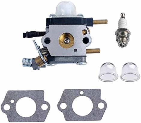 New C1U-K54A Carburetor with Gasket Fuel Repower Kit Spark Plug for Echo Mantis Tiller 7222 7222E 7222M 7240 7230 7225 7920 7924 TC210 TC2100