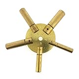 Paylak UNIKEY-1O Odd Sizes 5 Prong Universal Clock Key for Winding Clocks