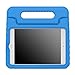 MoKo Case Fit iPad Mini 4 - Kids Shock Proof Convertible Handle Light Weight Super Protective Stand Cover Case Fit Apple iPad Mini 4 2015 Tablet, Blue primary