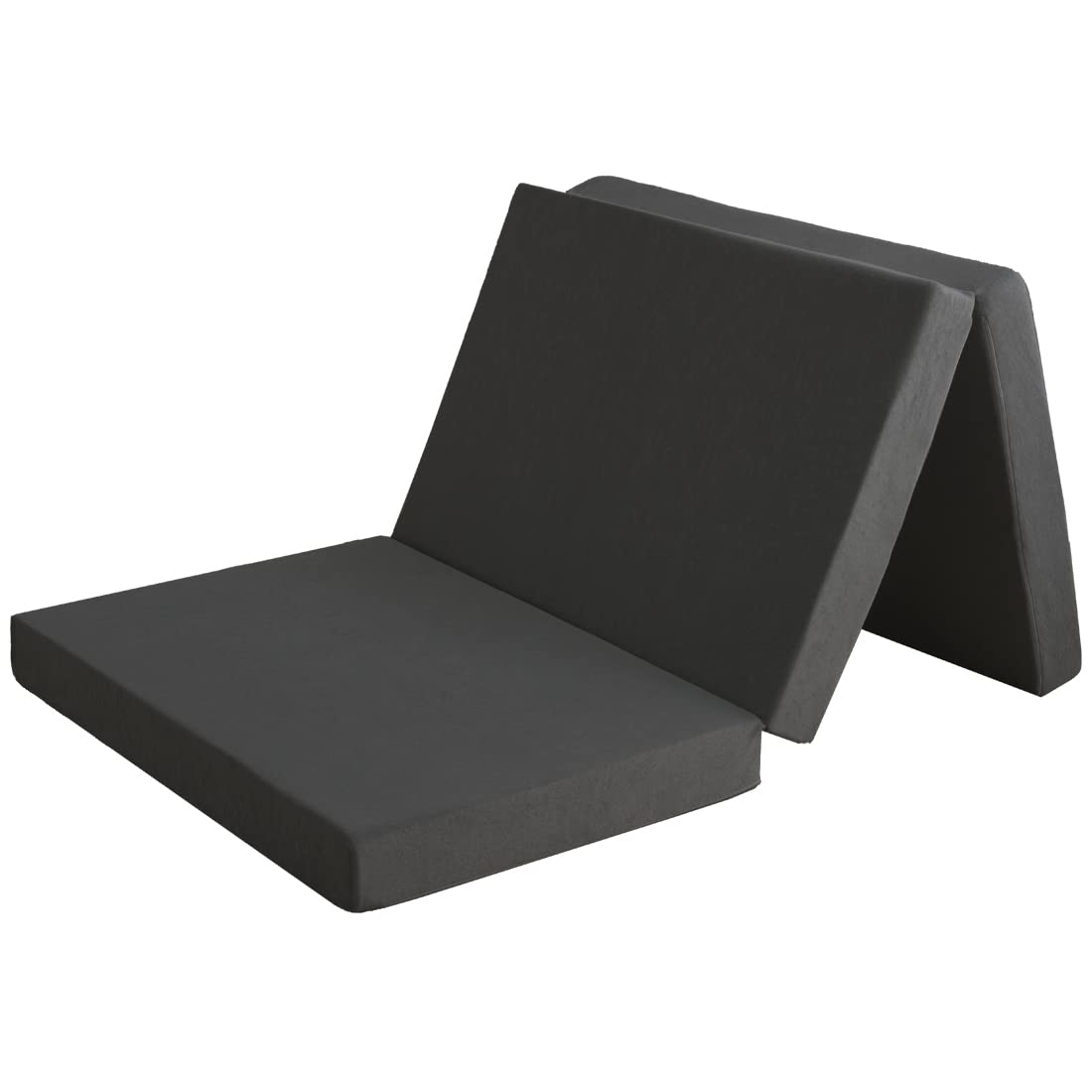 タンスのゲン マットレス シングル【全部洗える】厚み10cm「純」高反発(R) 密度25D 硬さ190N 三つ折り 敷布団 パイル 13810084(100399)商品画像