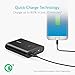 Anker PowerCore+ 13400 with Quick Charge 3.0 (Output Only), Premium Aluminum 13, 400mAh External Battery Charger with Qualcomm Quick Charge Output for iPhone, iPad, Samsung and More