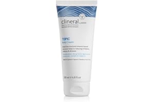 AHAVA Clineral Topic Body Cream - Lightweight hydrating body cream to alleviate irritations, dryness & redness, with Exclusive Osmoter, Grapefruit Peel Oil & Dead Sea Mud, 6.8 Fl.Oz