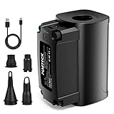 Air Pump for Inflatable, Pumteck Rechargeable Air Pump, Portable Cordless Electr