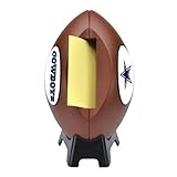 Post-it Pop-Up Notes Dispenser for 3x3 Notes, Football Shape - Dallas Cowboys (FB-330-DAL)