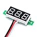 DROK DC 0-100V Voltmeter, Digital Voltage Tester Board for Car Motorcycle Battery Volt Testing, 3.0-30V Power Supply LED Display Volt Monitor Gauge