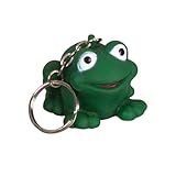 Rubber Frog Keychains