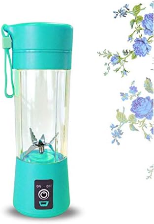 ZKKAW Personal Blender, USB Rechargeable Portable Blender Smoothie Blender for single served Use for Fruit Smoothie Baby Food Stronger and Faster,Blue