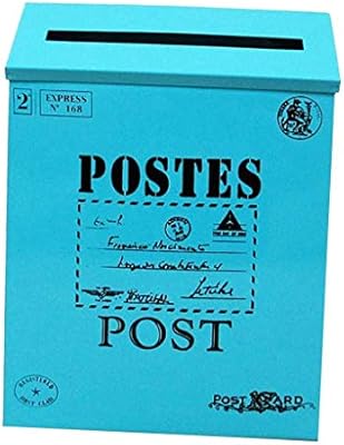 Jpvgia Buzon Montado Pared Estilo Vintage Fuera De La Pared Buzon