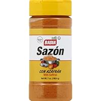 Badia Sazon With Saffron, 7 Oz