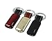 Lightbox Keychain Metal with Leather Refillable Bustane Gas Cigarette Lighter by LliVEER