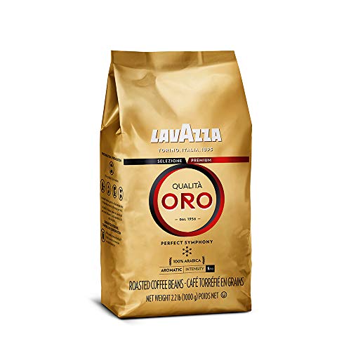 Lavazza QualitÃ  Oro Whole Bean Blend, Medium Roast, 2.2 Pound (Pack of 1) - //medicalbooks.filipinodoctors.org