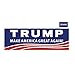 10 Packs Donald Trump Make America Great Again Bumper Sticker (3x9