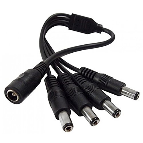 EVERTECH 12V DC 3A (3000mA ) ( 100V-240V AC/DC 12V ) with 1 to 4 Splitter Power Splitter ( 4 Port ), UL Certified Power Adapter for CCTV Security Cameras and RGB LED Strip Lights - Thumbnail 4