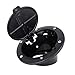 ICARS Black Powder Coated Steel Gas Fuel Tank Gas Cap Cover Accessories for 2007 2008 2009 2010 2011 2012 2013 2014 2015 2016 2017 Jeep Wrangler JK & Unlimited
