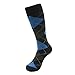 Casual Crew Dress Socks, SUTTOS Men's Argyle Striped Funky Patterned Cotton Sock 2 Pairs