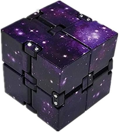 purple fidget cube