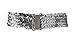 Silver Sequin Stretch Cinch Belt 2