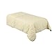 ForPro Premium Quilted Blanket, Natural, Lightweight, Wrinkle-Resistant, for Massage Tables, Beds, and Sofas, 58” W x 85” L