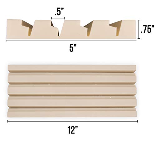 Plastic Domino Holder Trays Set of 8 - These Racks Also Hold Playing Cards - Keep Your Dominos and Cards Steady Without Holding Them in Your Hands - Thumbnail 3