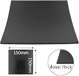Lifeswonderful 3pcs Heavy Duty Rubber Pads 150x150x4mm Cut-to-Size view 2