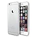 Hotbin Ultra Slim Flexible PC Back TPU Bumper Thin Transparent Protective Clear Rubber Case for iPhone 6/6s - Clear