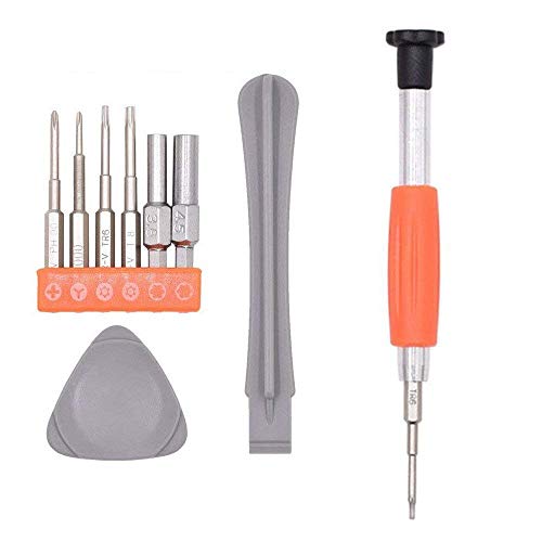 Screwdriver for Nintendo Switch and other Nintendo Products, Taessv Security Screw Driver Game Bit Set Products Repair Kit Pry Opening Repair Tool